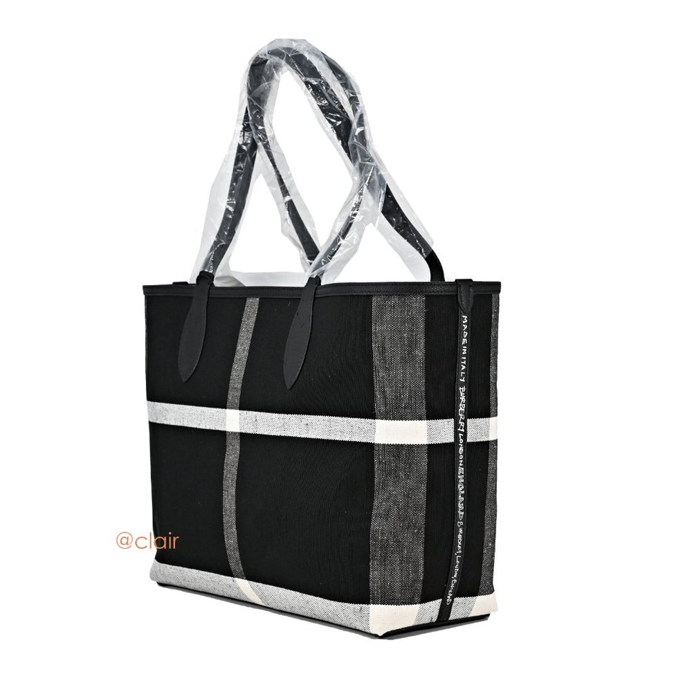 Burberry Medium Doodle Reversible Coated Canvas - Picture 3 of 8